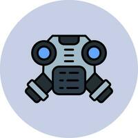 gasmasker vector icon