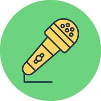 microfoon vector pictogram