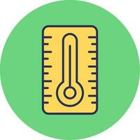 thermometer vector pictogram