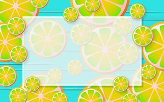 limonade Vector achtergrond