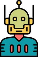 robot vector pictogram