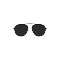 bril icoon gemakkelijk ontwerp in wit achtergrond vector