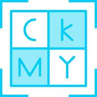 cmyk vector icoon