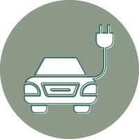 elektrische auto vector icon