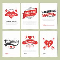 Valentine-sjabloonbanner Vectorachtergrond voor banner vector