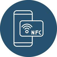 nfc vector icoon