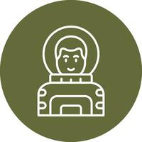 astronaut vector icoon