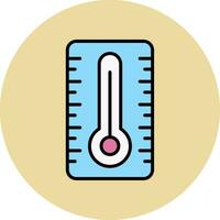 thermometer vector pictogram