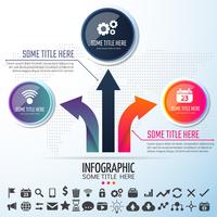 Infographics ontwerpsjabloon vector