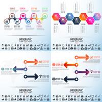 Infographics ontwerpsjabloon vector