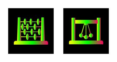 telraam en slinger icoon vector