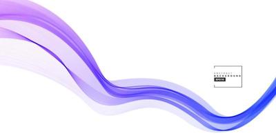 abstracte violette lijn Golf vector achtergrond.
