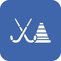 hockey praktijk vector icoon