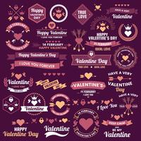 Valentine-sjabloonbanner Vectorachtergrond voor banner vector