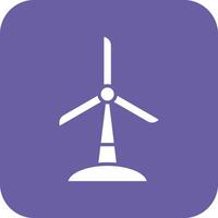 wind turbine vector icoon