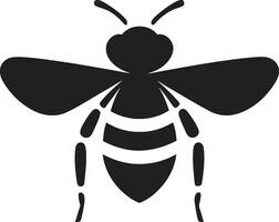 bijenkorf leider icoon zoemend bijenkorf embleem vector