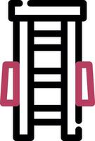 ladder creatief icoon ontwerp vector