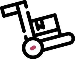 trolley creatief icoon ontwerp vector