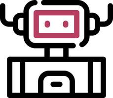 industrieel robot creatief icoon ontwerp vector