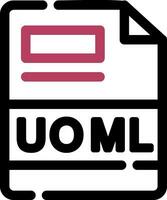 uoml creatief icoon ontwerp vector