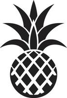 stoutmoedig ananas vector ontwerp grillig ananas iconografie