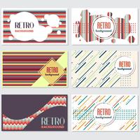 Oude retro vintage stijl achtergrond ontwerpsjabloon vector