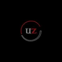 uz creatief modern brieven logo ontwerp sjabloon vector