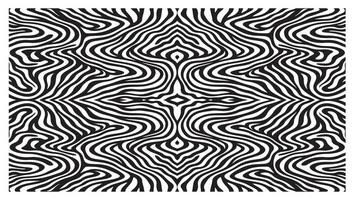 trendy zebra huid patroon achtergrond vector. dierenbont, vectorachtergrond voor stofontwerp, inpakpapier, textiel en behang. vector