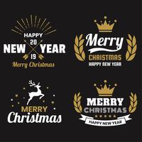 Kerst Vector Logo voor banner