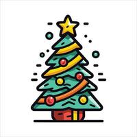 kerst vectorillustratie vector