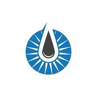 waterdruppel logo sjabloon vector