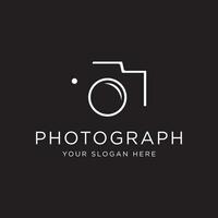 professioneel camera of fotografie lens logo ontwerp. media, studio, bedrijf logo. vector
