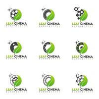 film bioscoop video studio productie logo set vector pictogram illustratie