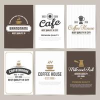 Restaurant Retro Vector Logo voor banner