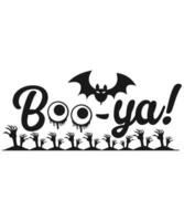 nieuw halloween typografie t-shirt ontwerp vector