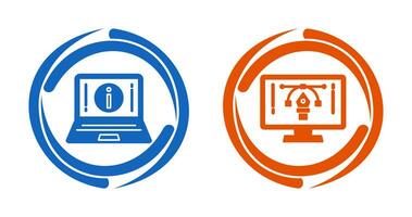 informatie en onderwijs icoon vector