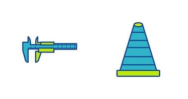 ijshoorntje en remklauwen icoon vector