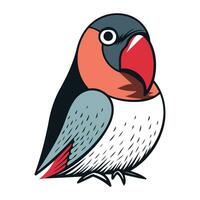 goudvink vogel. vector illustratie van een goudvink.