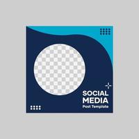 sociale media postsjabloon vector