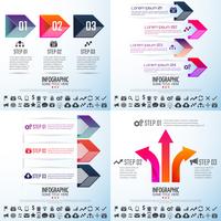 Infographics ontwerpsjabloon vector