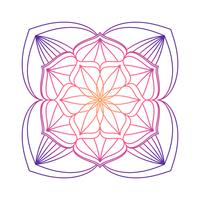 Mandala ornament vector afbeelding