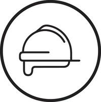 veiligheid helm icoon symbool beeld vector. illustratie van de hoofd beschermer industrieel ingenieur arbeider ontwerp beeld vector