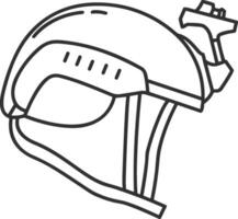 veiligheid helm icoon symbool beeld vector. illustratie van de hoofd beschermer industrieel ingenieur arbeider ontwerp beeld vector