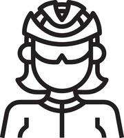 veiligheid helm icoon symbool beeld vector. illustratie van de hoofd beschermer industrieel ingenieur arbeider ontwerp beeld vector