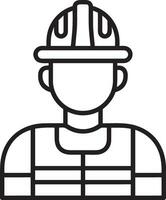 veiligheid helm icoon symbool beeld vector. illustratie van de hoofd beschermer industrieel ingenieur arbeider ontwerp beeld vector