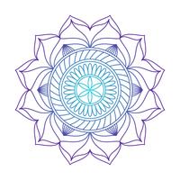 Mandala ornament vector afbeelding