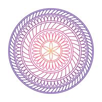 Mandala ornament vector afbeelding