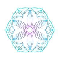 Mandala ornament vector afbeelding