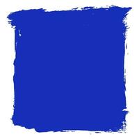 ultramarijn blauw verf borstel beroerte vector