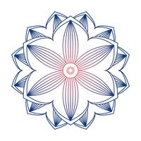 Mandala ornament vector afbeelding